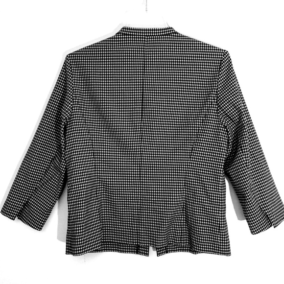 Yansi Fugel Gingham Jacket with Red Contrast - Picture 10 of 10